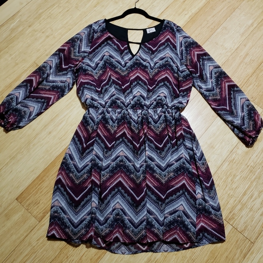 Born Famous long sleeved dress